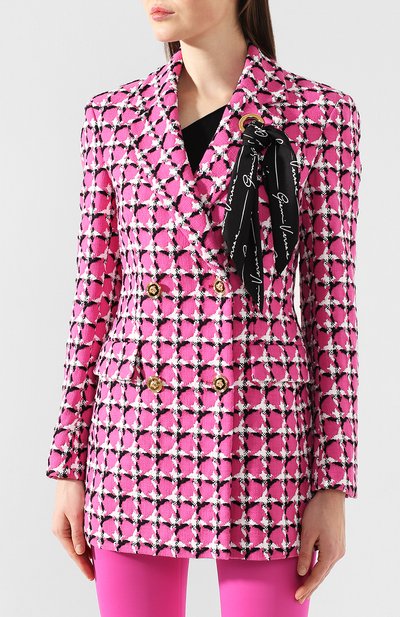 Жакет из смеси хлопка и шерсти VERSACE, арт. A85657/A232908, фото 3