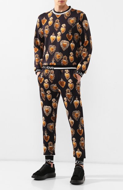 Хлопковый свитшот DOLCE & GABBANA, арт. G90W6T/FS77I, фото 2