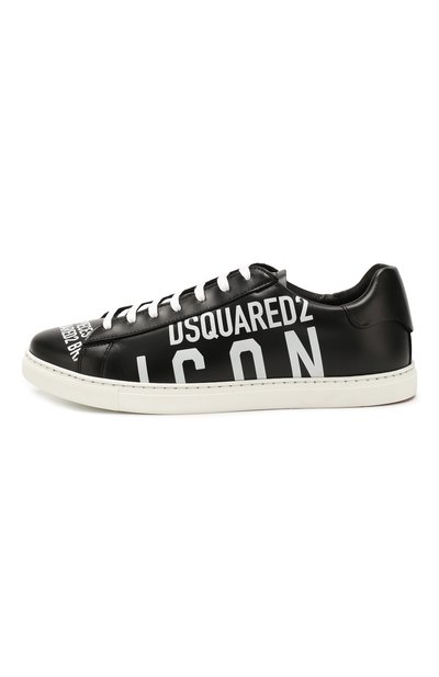 Кожаные кеды DSQUARED2, арт. SNM0005 01502648, фото 3