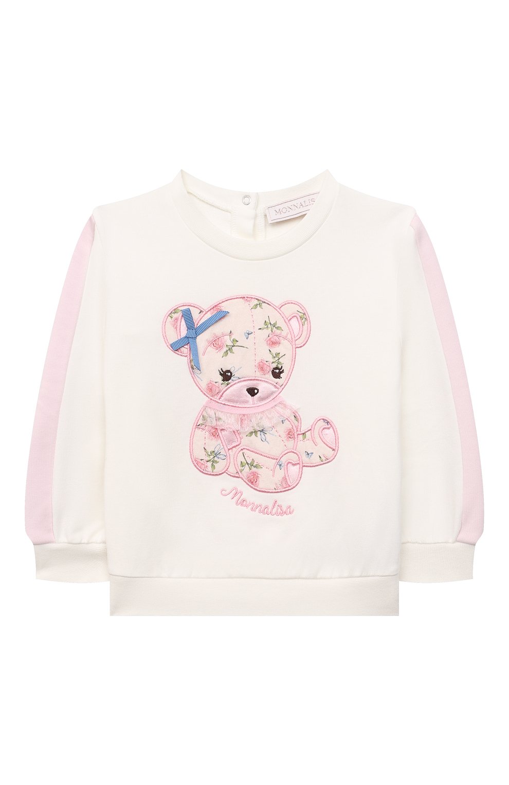 Хлопковый свитшот MONNALISA, арт. 399600, фото 1
