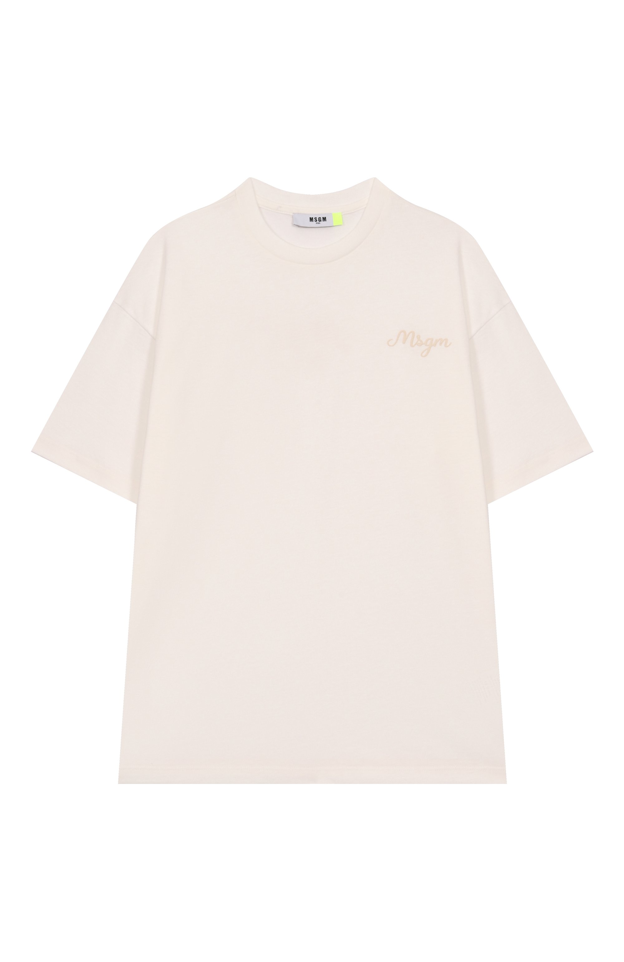 Хлопковая футболка MSGM KIDS, арт. F5MSJBTH253, фото 1