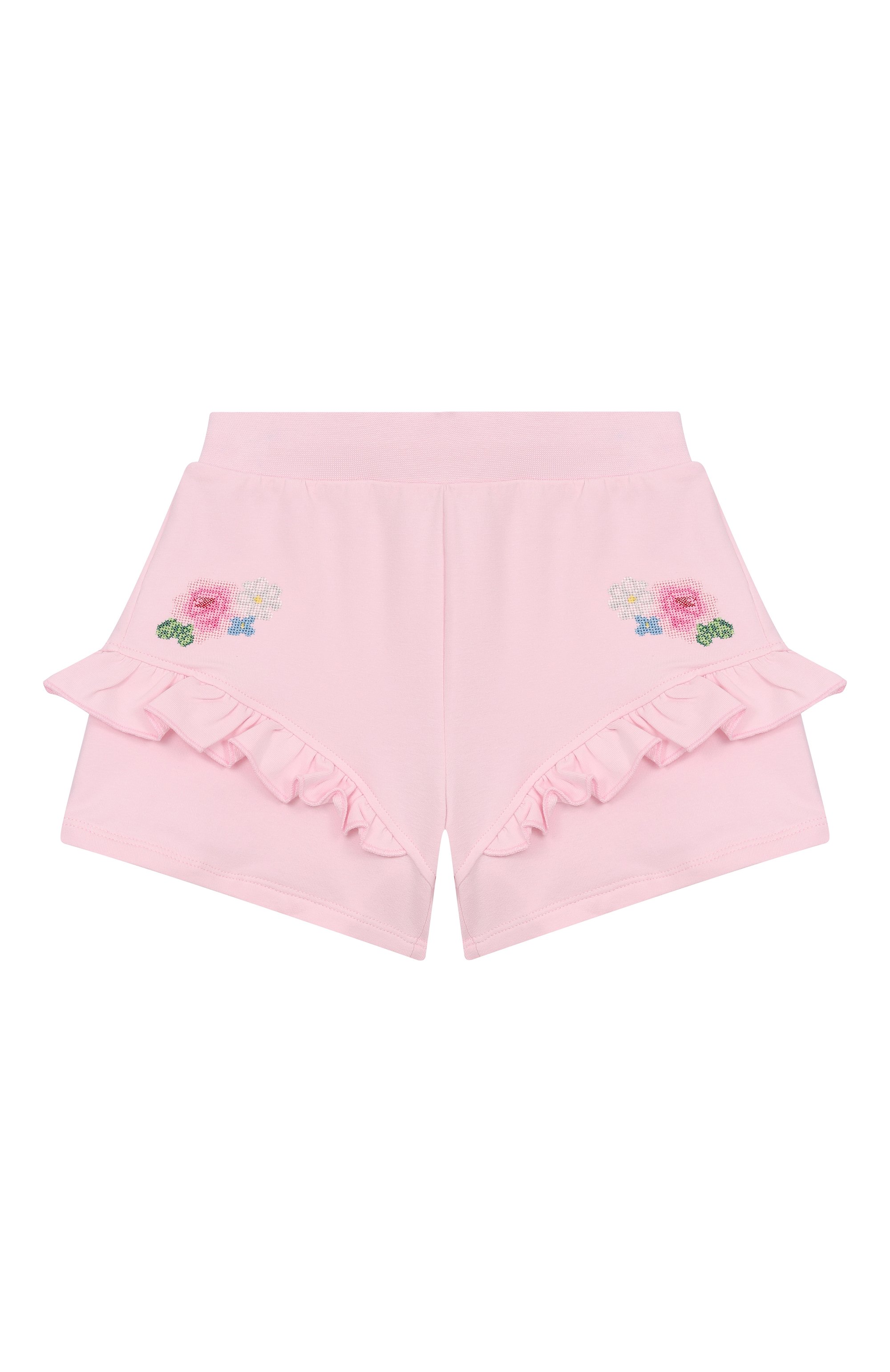 Хлопковые шорты MONNALISA, арт. 39G402, фото 1