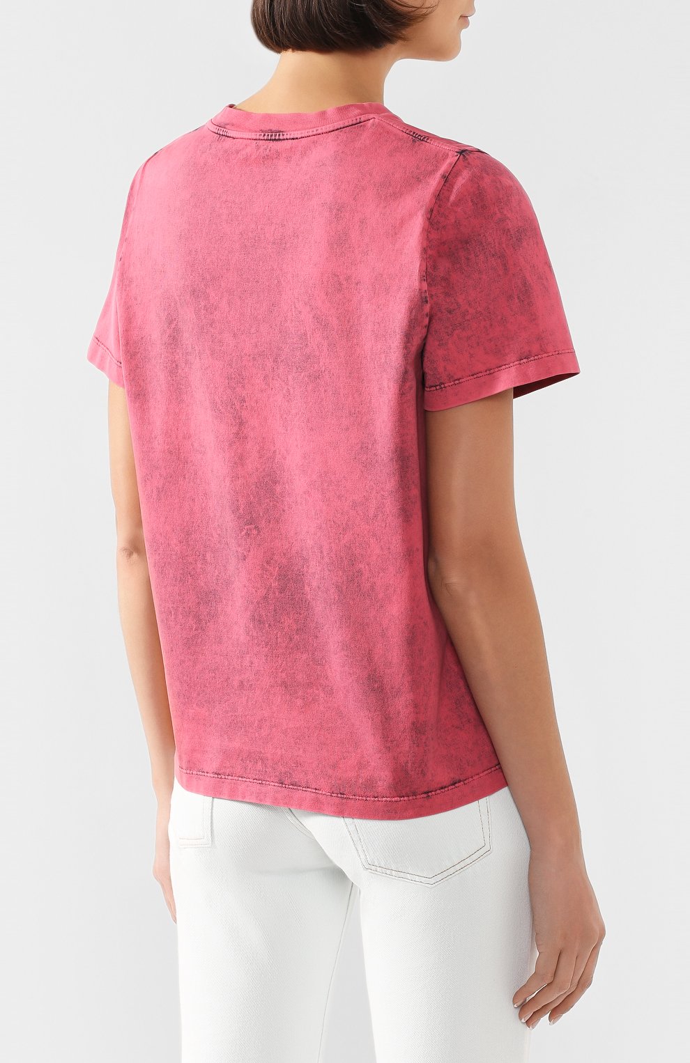 Хлопковая футболка STELLA MCCARTNEY, арт. 596957/SNW45, фото 4