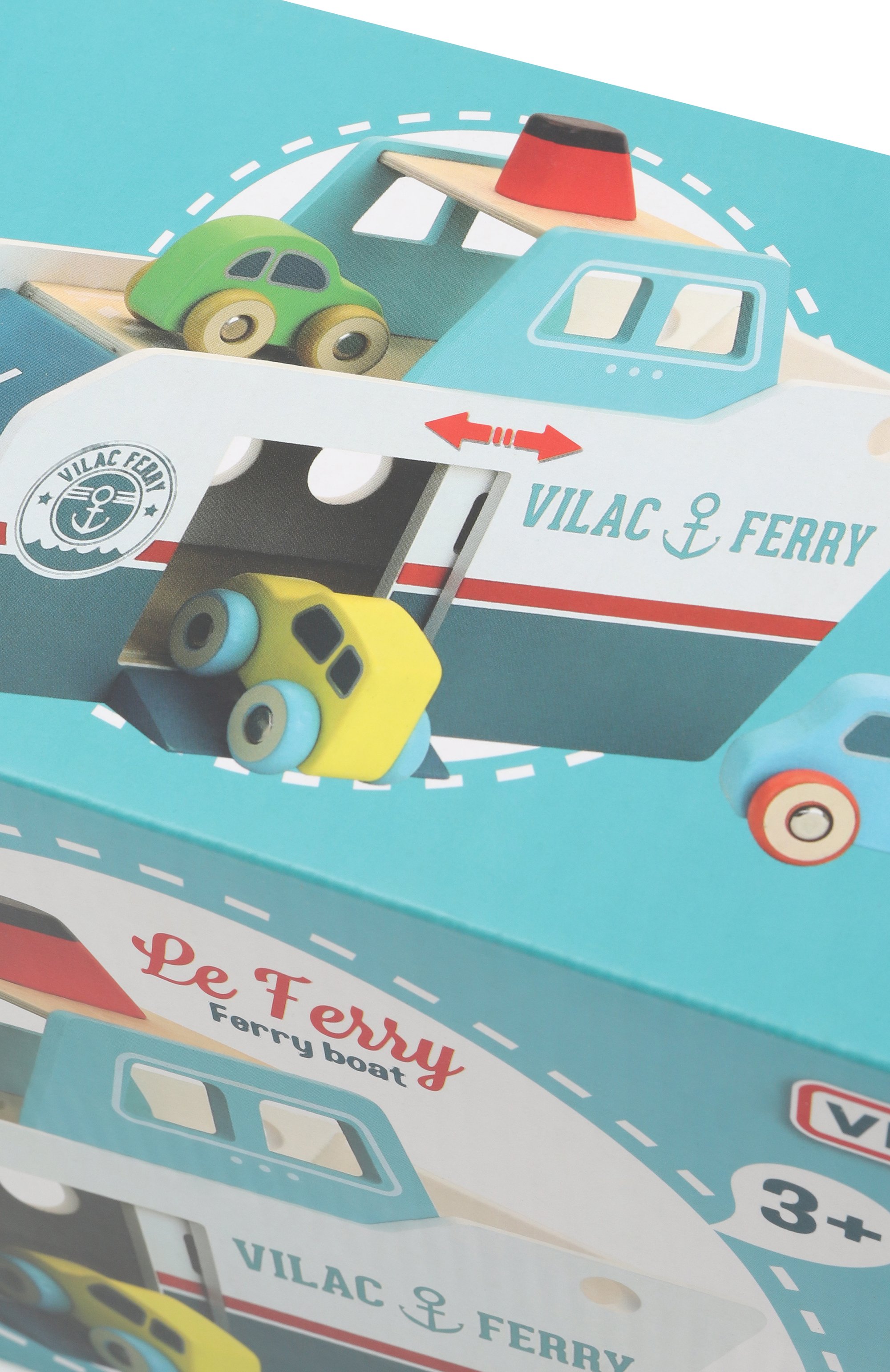 Игровой набор паром с машинками VILAC, арт. 2368, фото 2