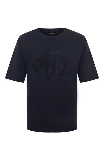 Мужская хлопковая футболка STEFANO RICCI, арт. MNH3302660/LUXT