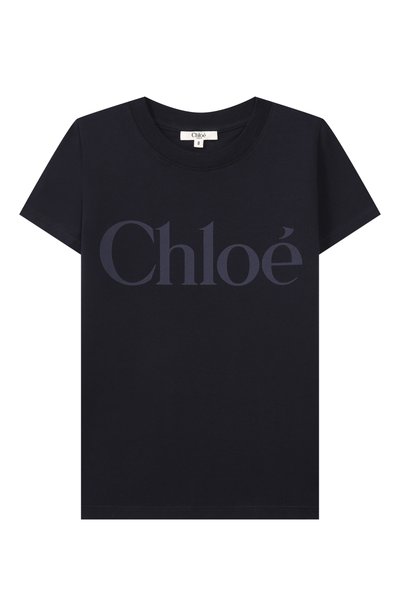 Хлопковая футболка CHLOÉ, арт. C21301