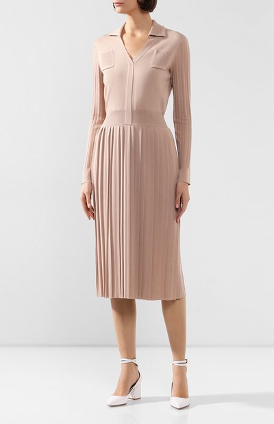 Платье из смеси кашемира и шелка LORO PIANA, арт. FAI6766, фото 3