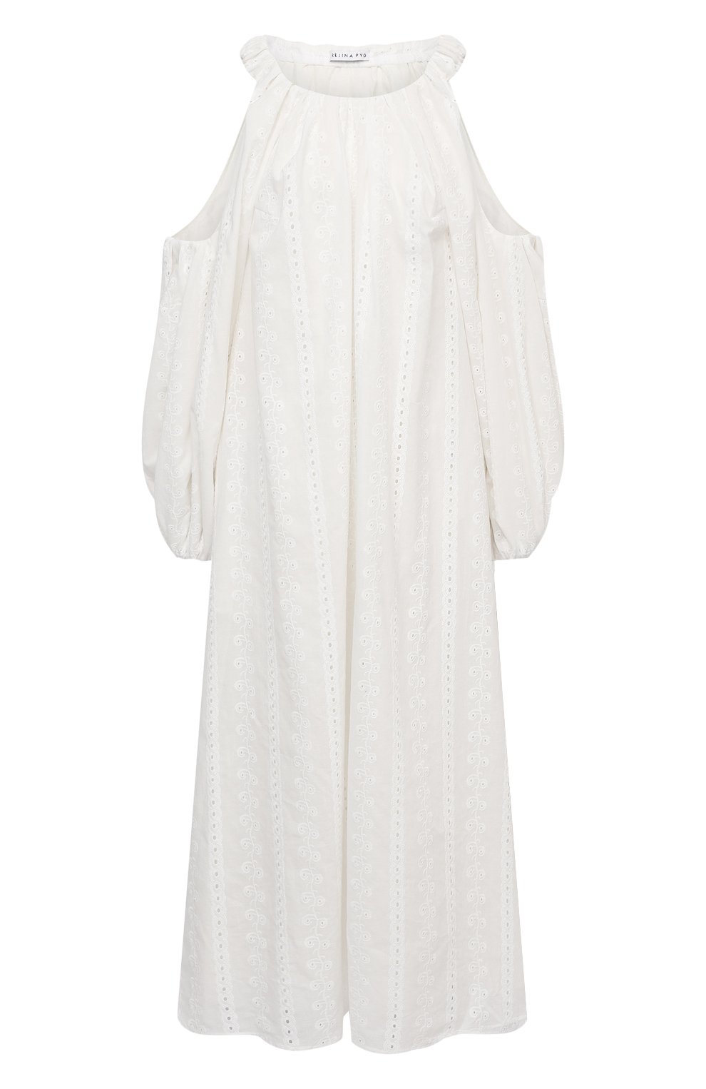 Хлопковое платье REJINA PYO, арт. F313/C0TT0N BR0DERIE ANGLAISE, фото 1