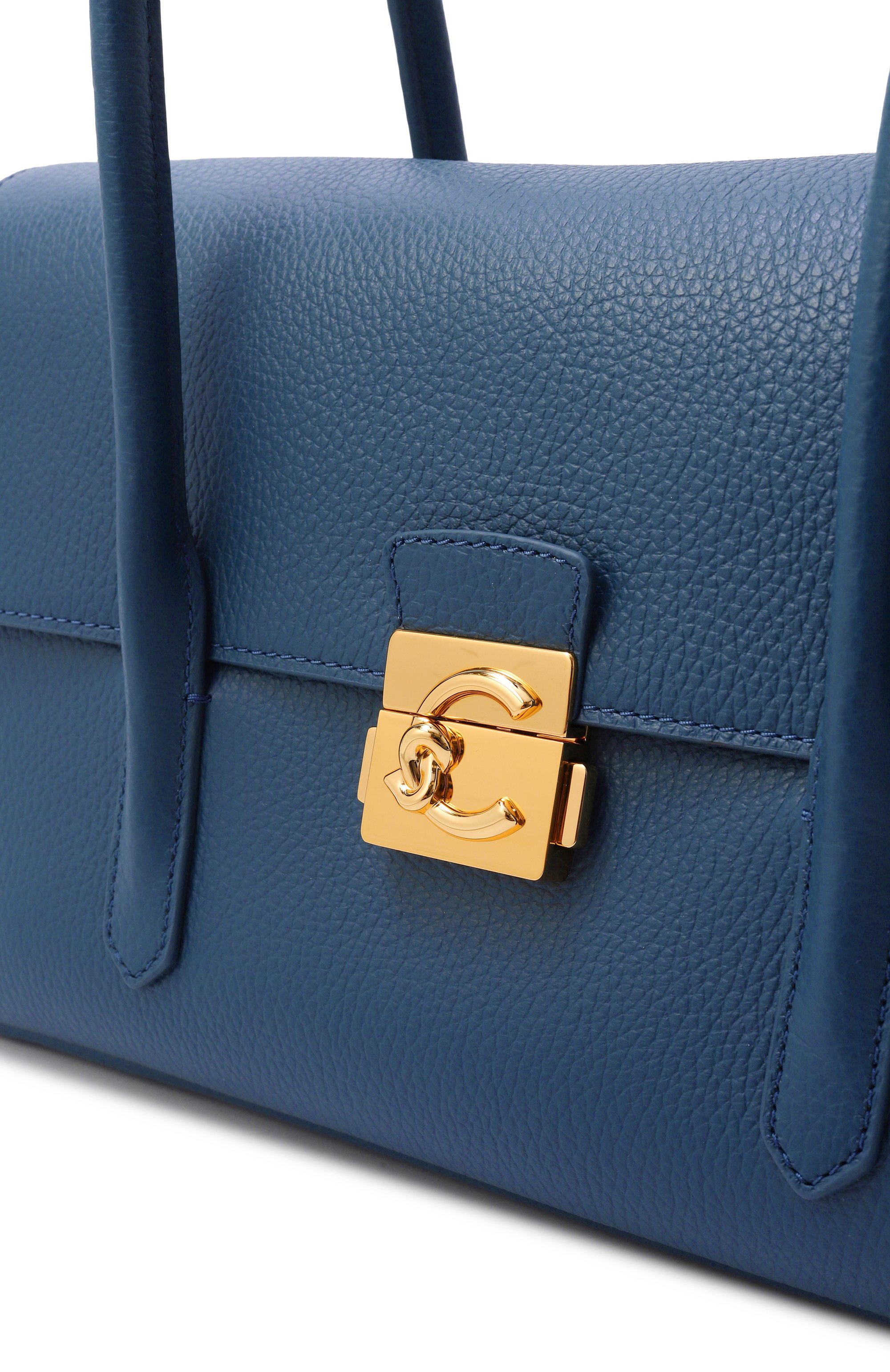 Сумка c-me lock COCCINELLE синего цвета по цене 41475 руб., арт. E1 U4K 12 03 01, фото 3 Сумка c-me lock COCCINELLE, арт. E1 U4K 12 03 01, фото 3