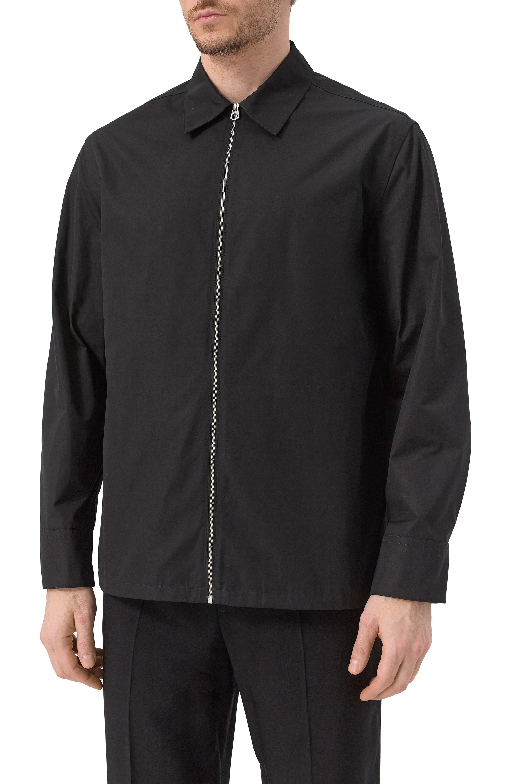 Хлопковая рубашка JIL SANDER, арт. J22DL0249/J45002, фото 3