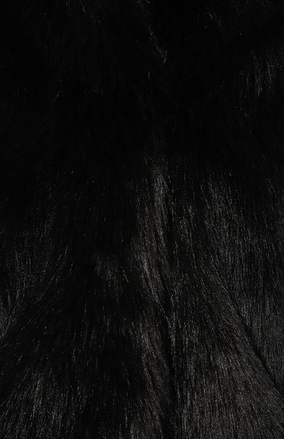 Шуба из экомеха FLASHIN черного цвета по цене 67510 руб., арт. FF25CFS, фото 5 Шуба из экомеха FLASHIN, арт. FF25CFS, фото 5