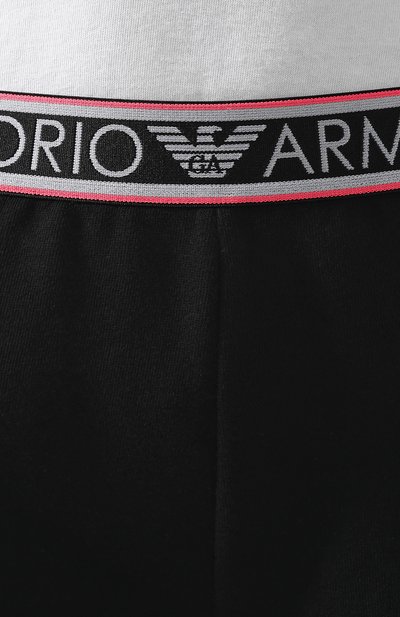 Хлопковые шорты EMPORIO ARMANI, арт. 164199/9P287, фото 5