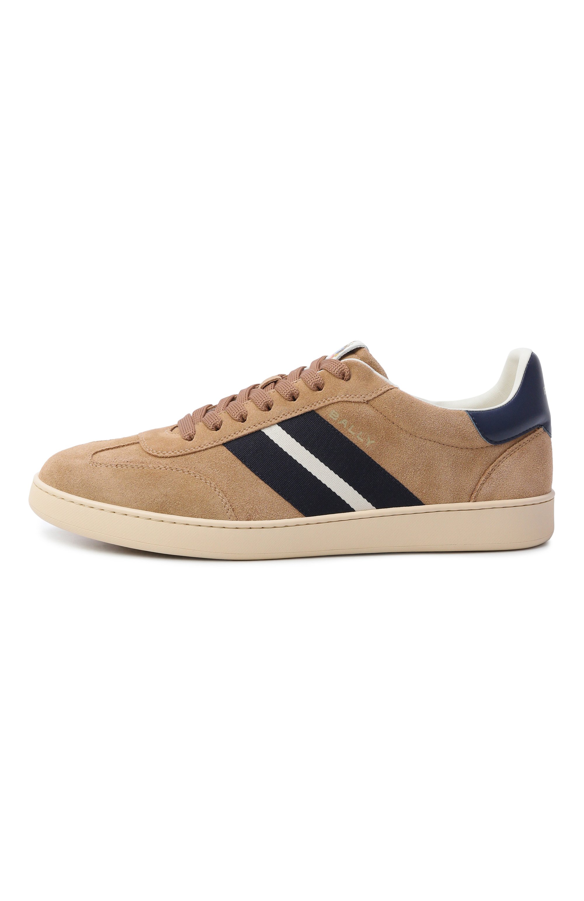 Замшевые кеды retro crest BALLY, арт. MSK0F7/SU013, фото 3