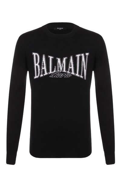 Мужской шерстяной джемпер BALMAIN, арт. FH0KD000/KJ26