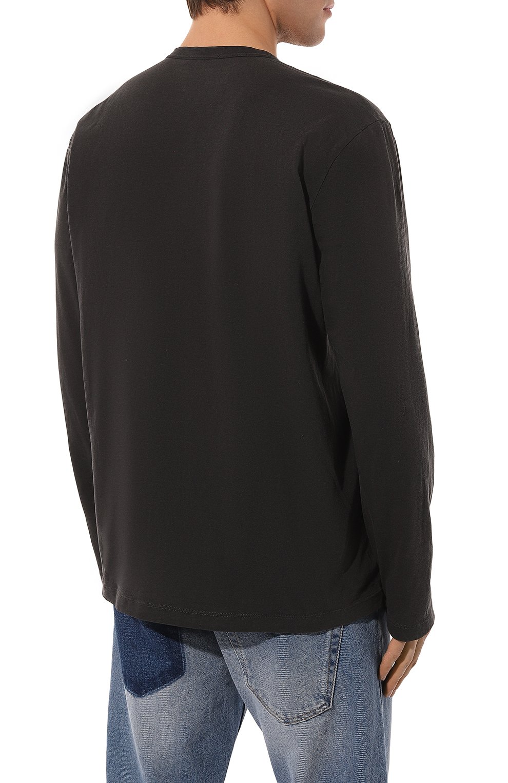 Хлопковый лонгслив JAMES PERSE, арт. MLJ3351/CRP, фото 4