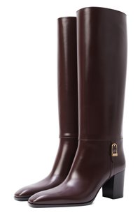 Кожаные сапоги Julia 70 Saint Laurent