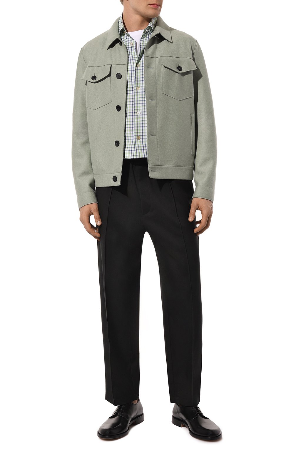 Хлопковая рубашка KITON, арт. UCIH08879, фото 2