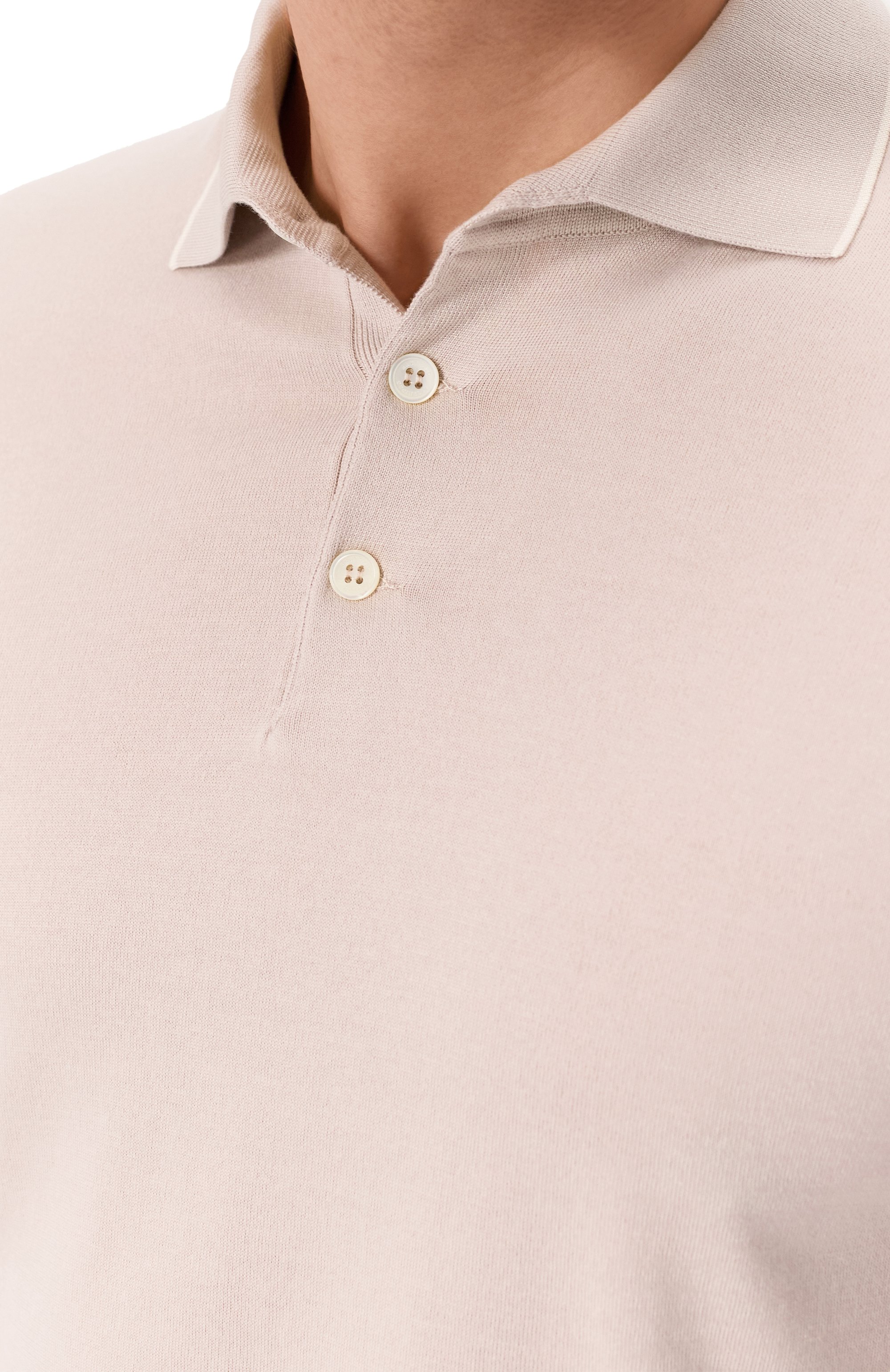 Хлопковое поло BRUNELLO CUCINELLI, арт. M29805205, фото 5