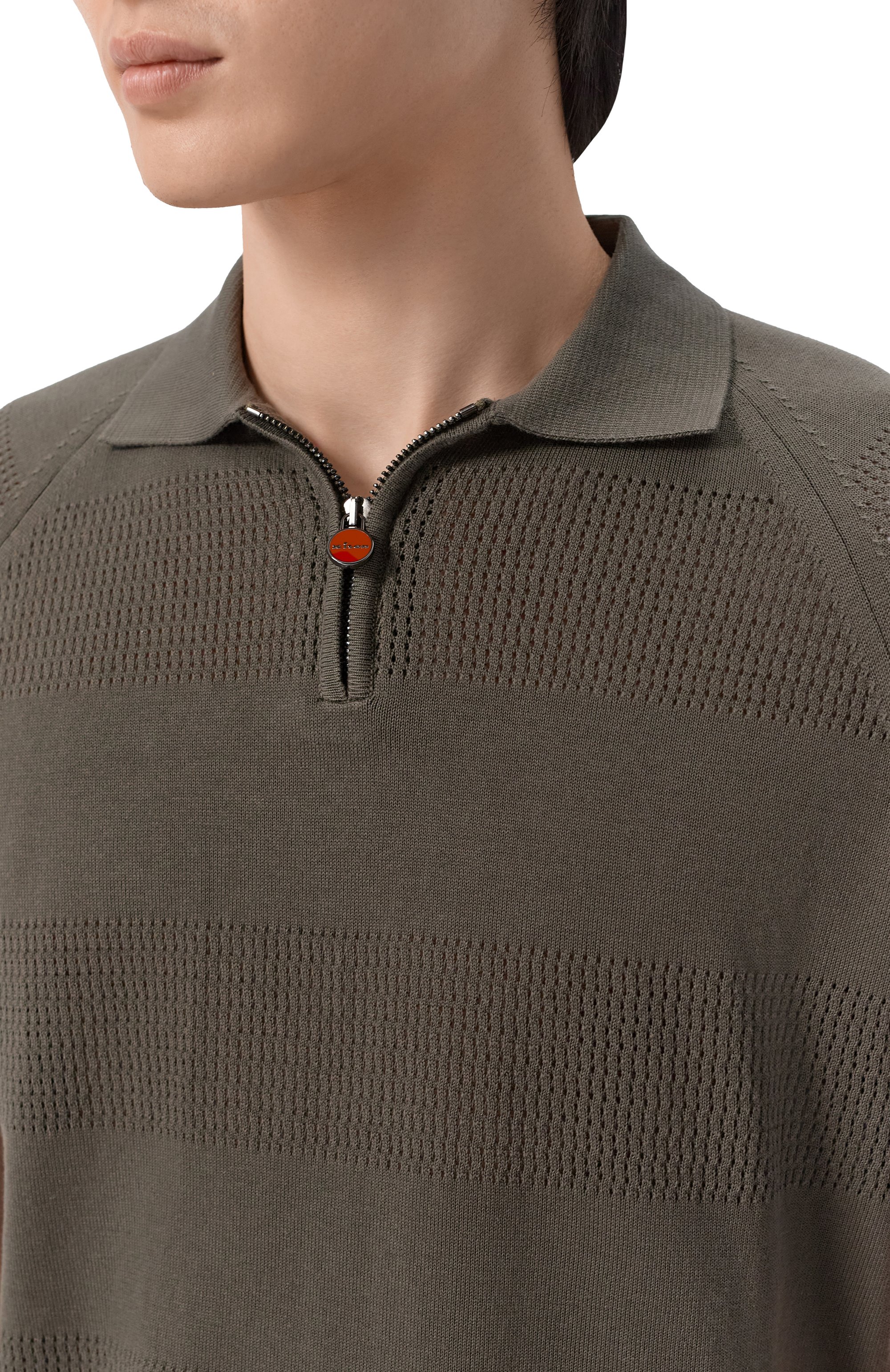 Хлопковое поло KITON, арт. UMK0908, фото 5