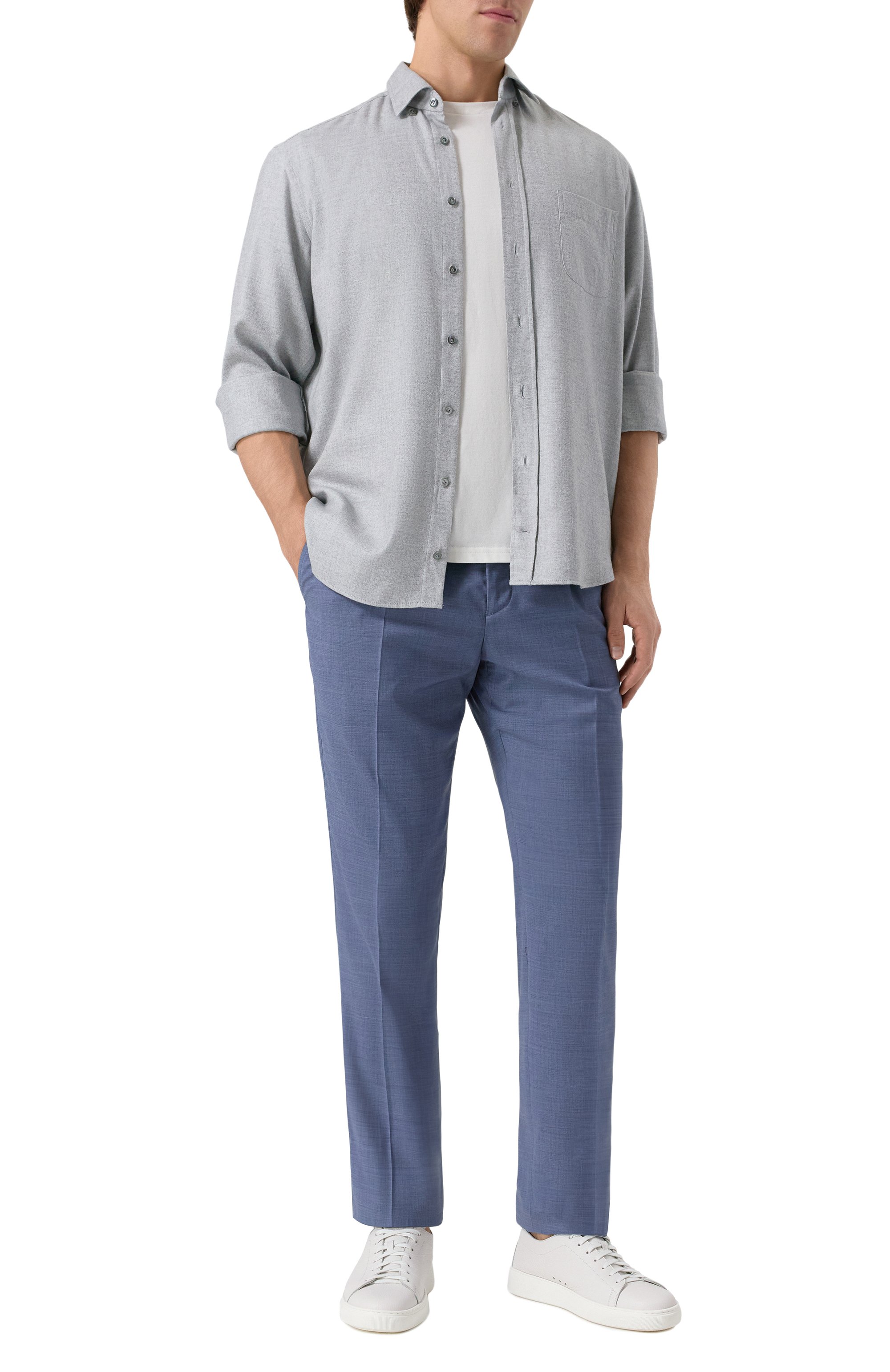 Рубашка из хлопка и лиоцелла VAN LAACK, арт. VL-R0Y-PTFK/155048, фото 2