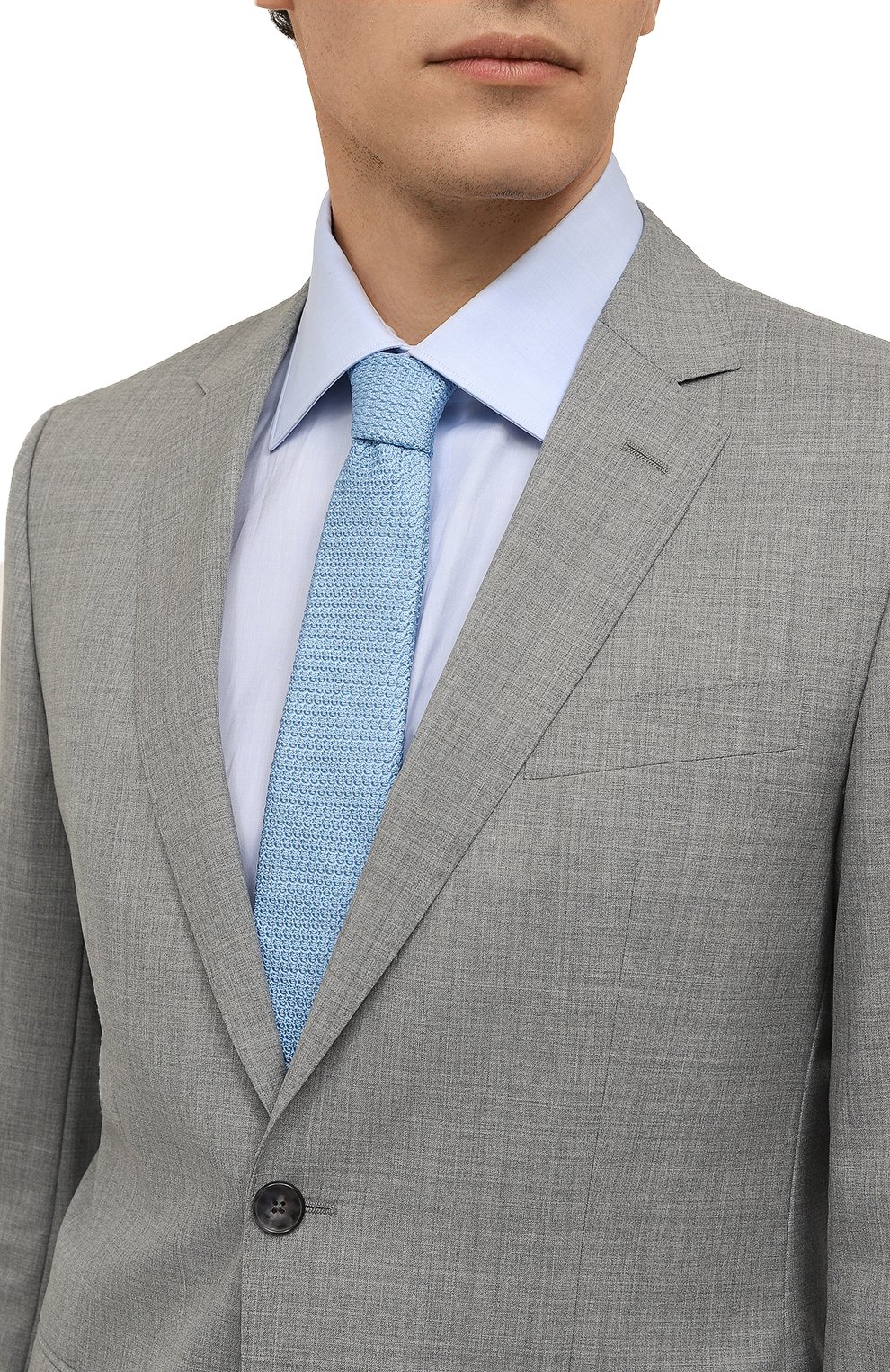 Шелковый галстук LANVIN, арт. 1208/TIE, фото 2