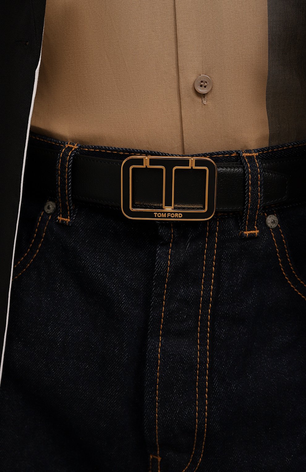 Кожаный ремень TOM FORD, арт. TB281/LCL311D, фото 2