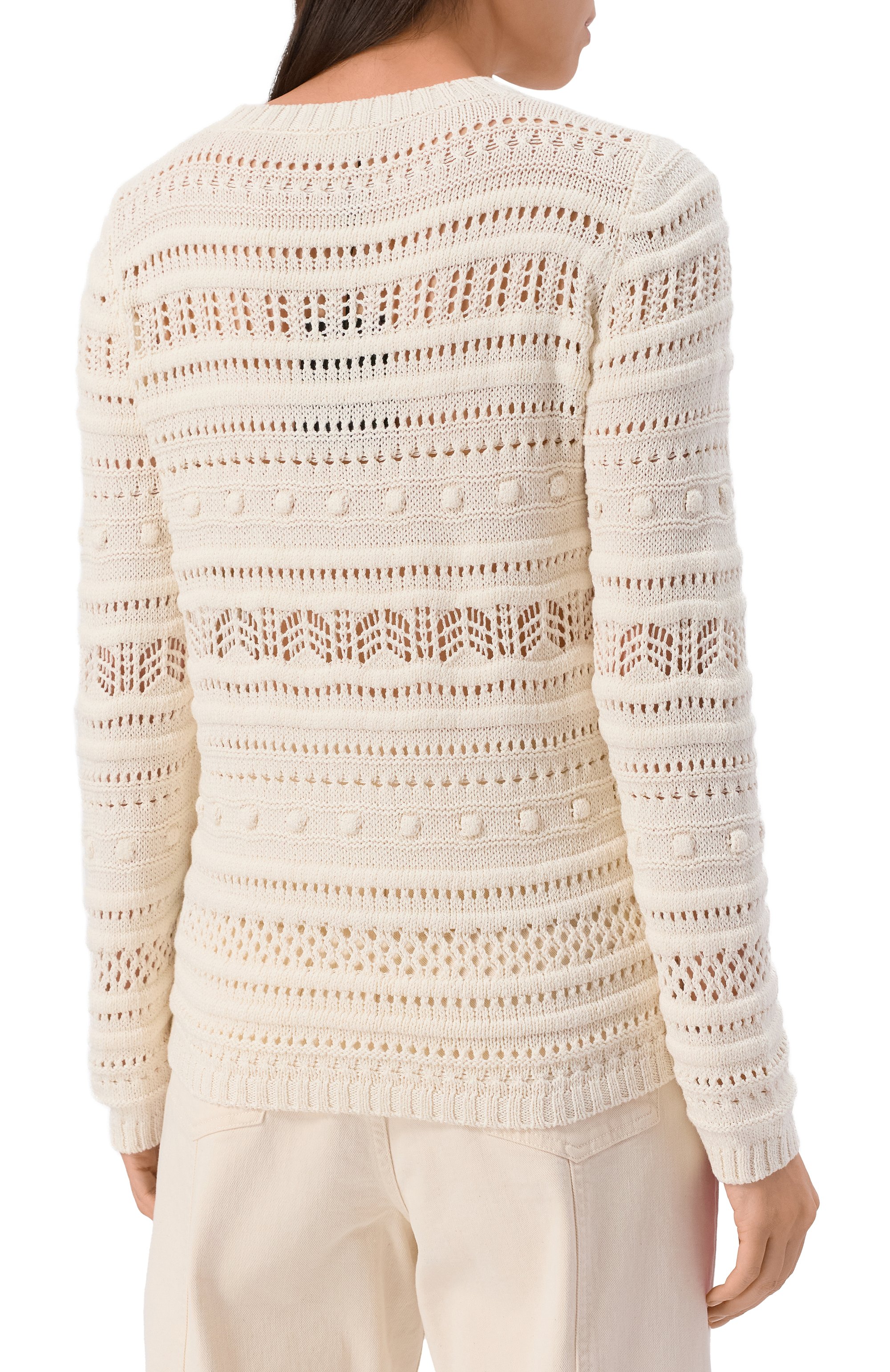 Пуловер из шелка и хлопка MVST, арт. WS60-1600MU, фото 4