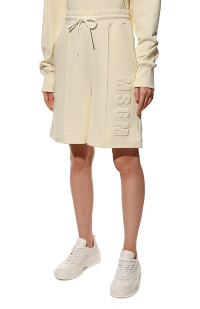 Хлопковые шорты MSGM, арт. 3241MDB69 227299, фото 3