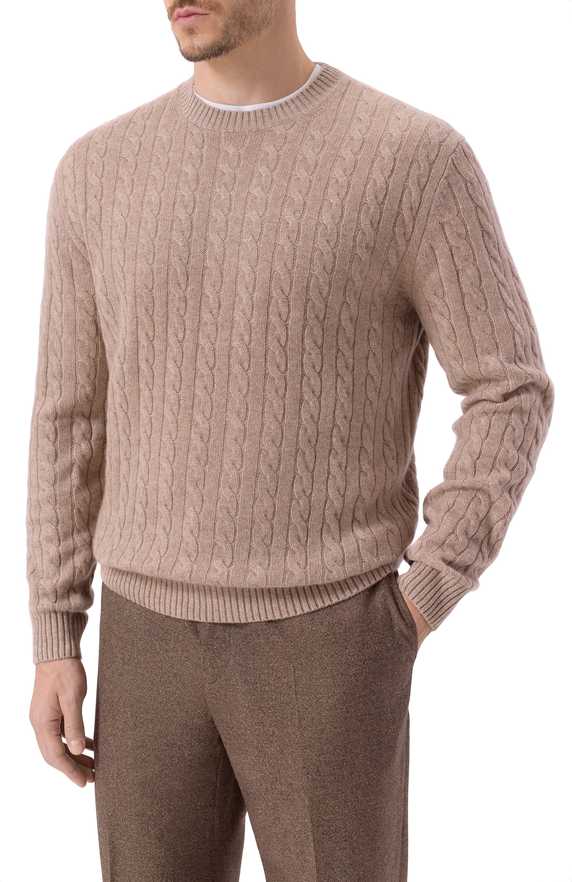 Кашемировый джемпер 12 STOREEZ, арт. 135243, фото 3