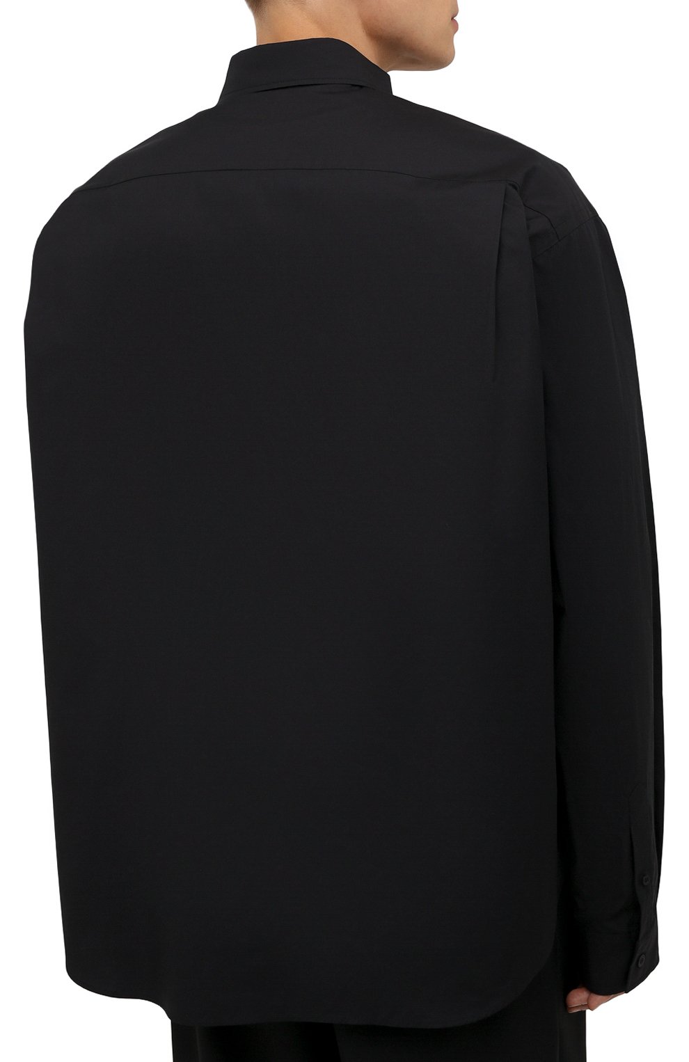 Хлопковая рубашка BALENCIAGA, арт. 664626/TEM16, фото 4