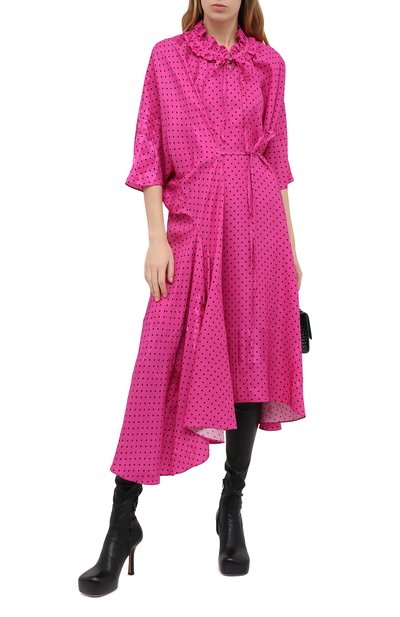 Платье из вискозы BALENCIAGA, арт. 642287/TJLB4, фото 2