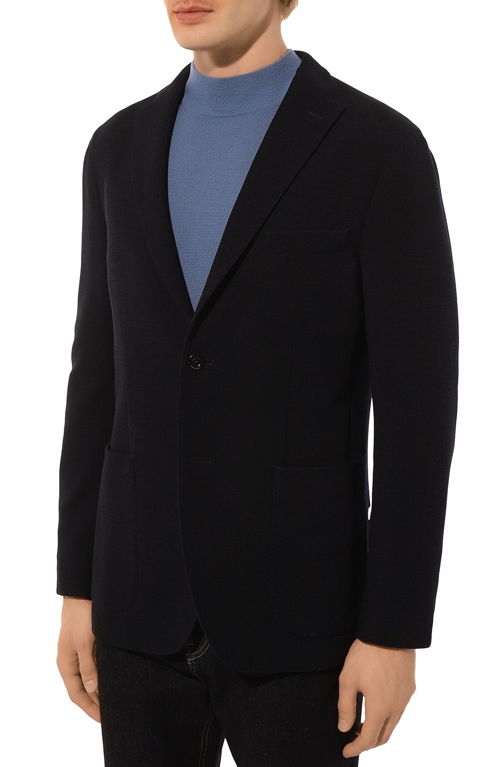 Пиджак из шерсти и хлопка BOGLIOLI, арт. N1302E/FA0015, фото 5