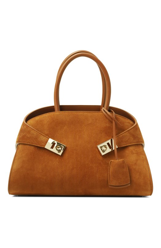 Сумка Hug medium Ferragamo 215608/785775 Коричневый  215608/785775 Фото 6