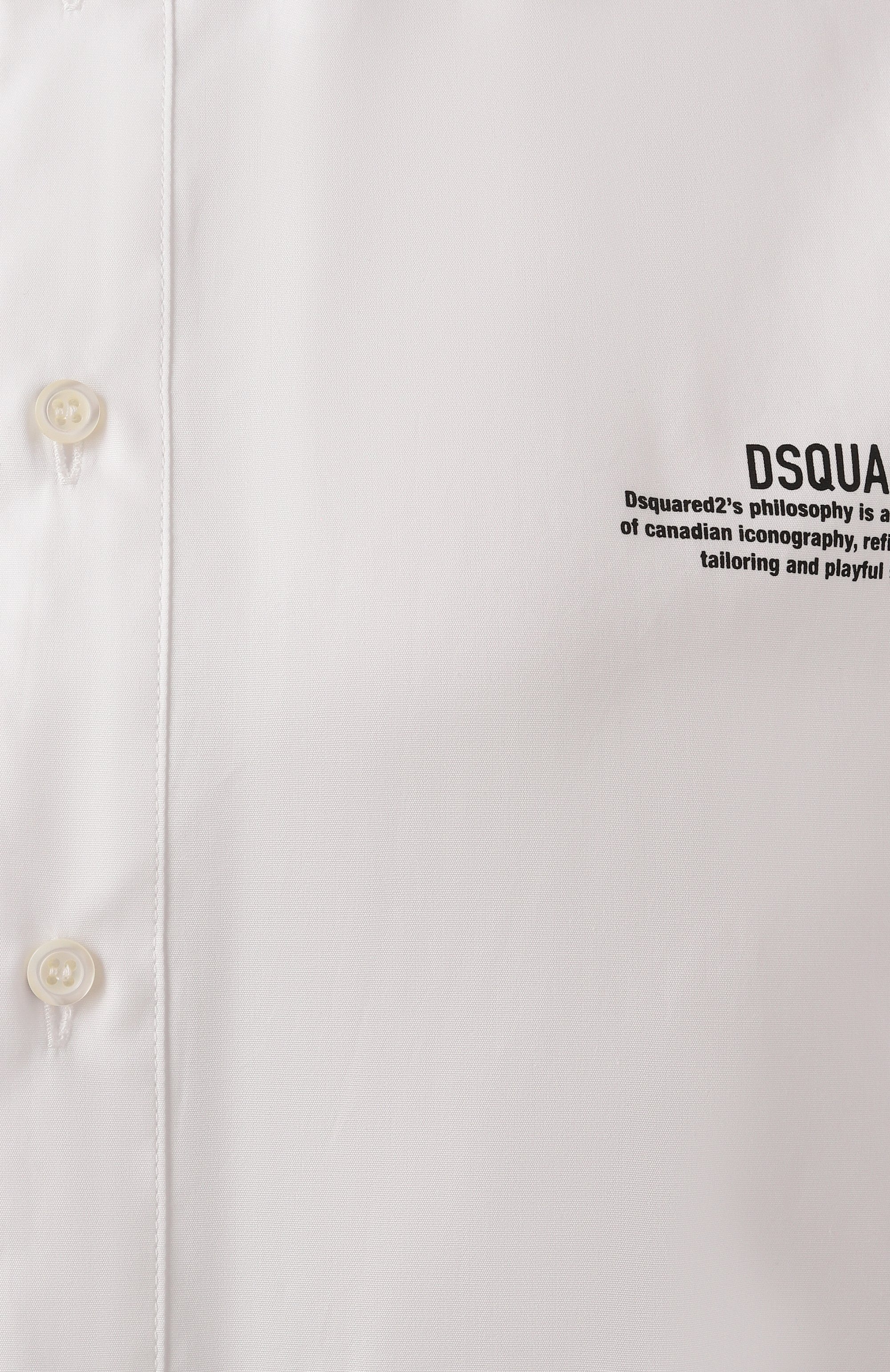 Хлопковое платье DSQUARED2, арт. S75CV0924/S36275, фото 6