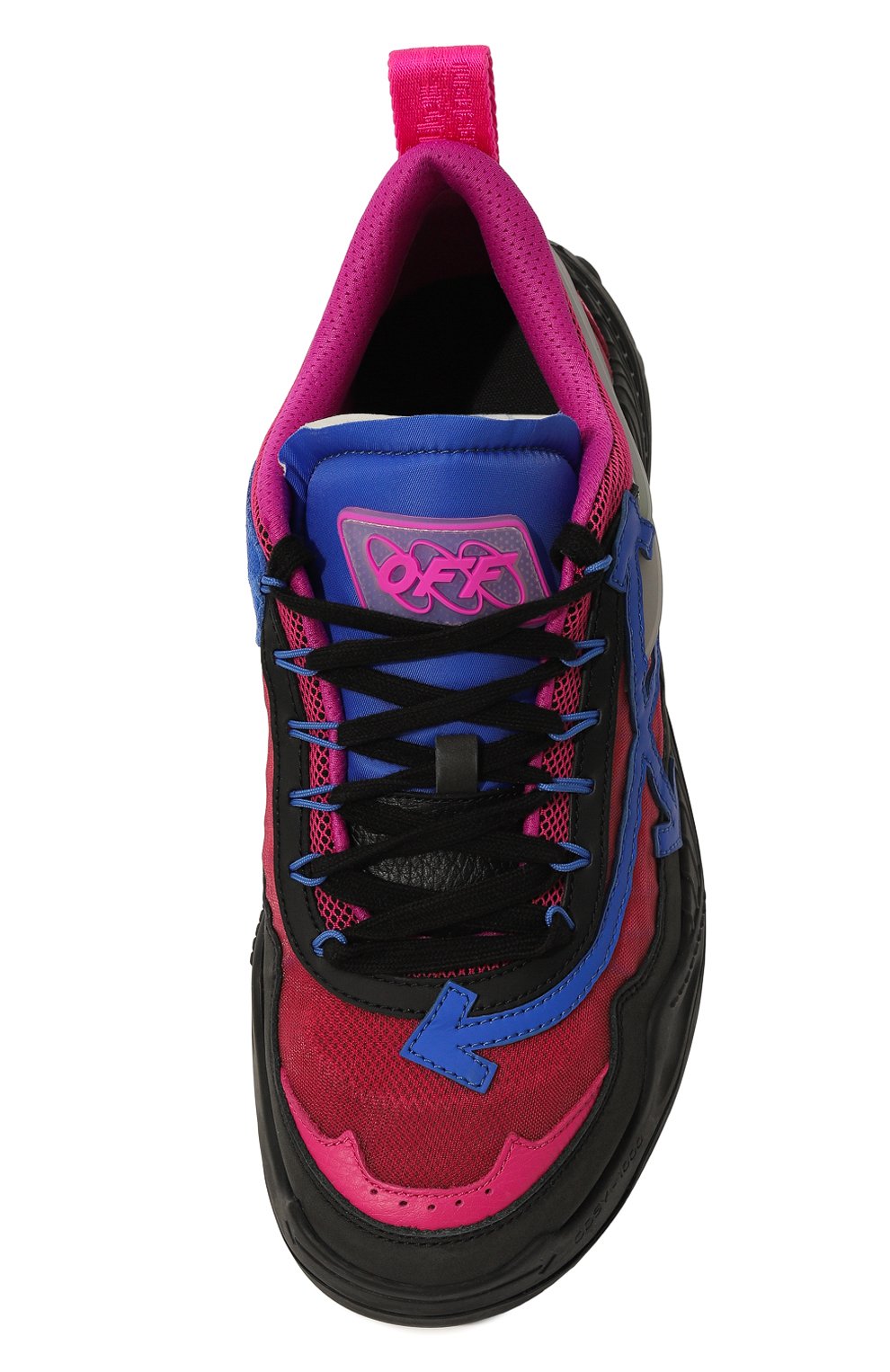 Комбинированные кроссовки odsy-1000 OFF-WHITE, арт. 0MIA139F22FAB0013245, фото 6