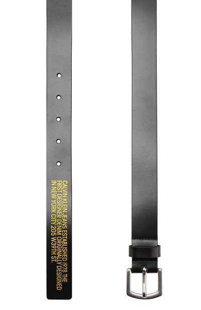 Кожаный ремень EST.1978 CALVIN KLEIN JEANS, арт. J90J900153, фото 2