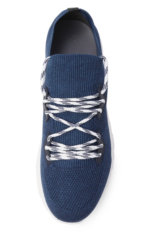 Текстильные кроссовки Corneliani 27TM55/2720923 Синий  27TM55/2720923 Фото 5