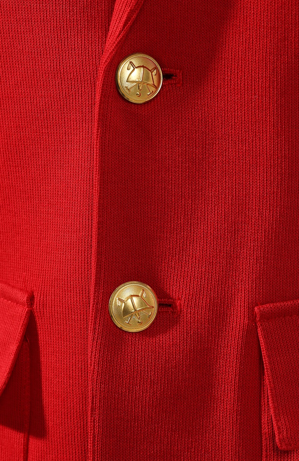 Приталенный жакет POLO RALPH LAUREN красного цвета по цене 36250 руб., арт. 211738280, фото 5 Приталенный жакет POLO RALPH LAUREN, арт. 211738280, фото 5