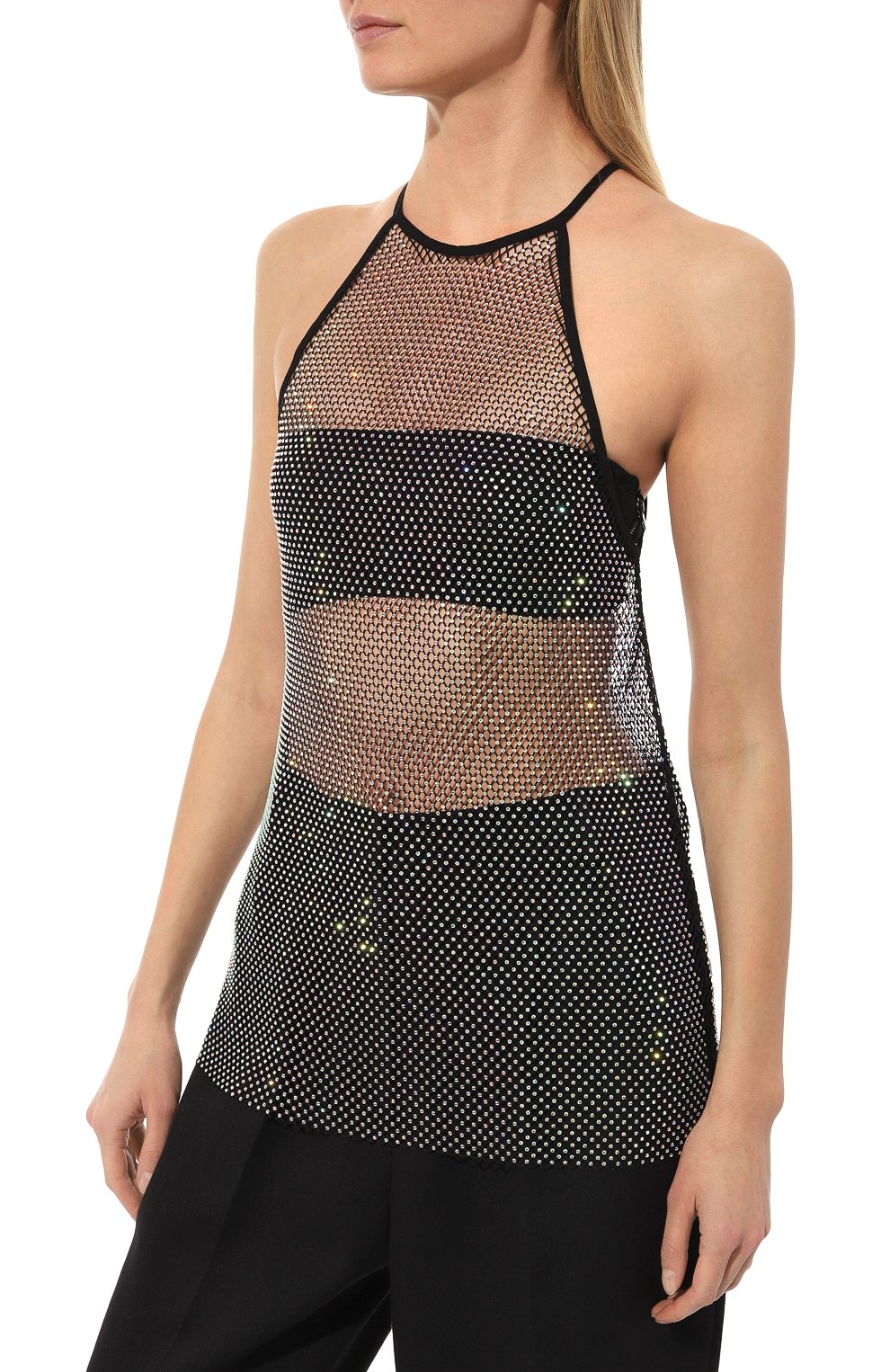 Топ с отделкой стразами PATRIZIA PEPE, арт. 8M1440_A9U8, фото 3