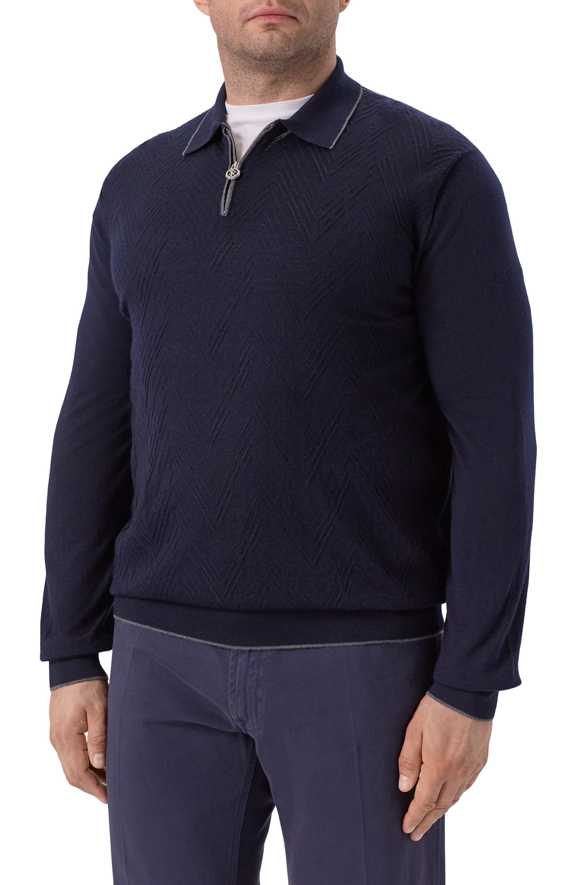 Поло �из кашемира и шелка STEFANO RICCI, арт. K606399P30/F25314/60, фото 3