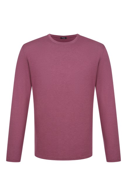 Мужская лонгслив из хлопка и кашемира KITON, арт. UMK073510