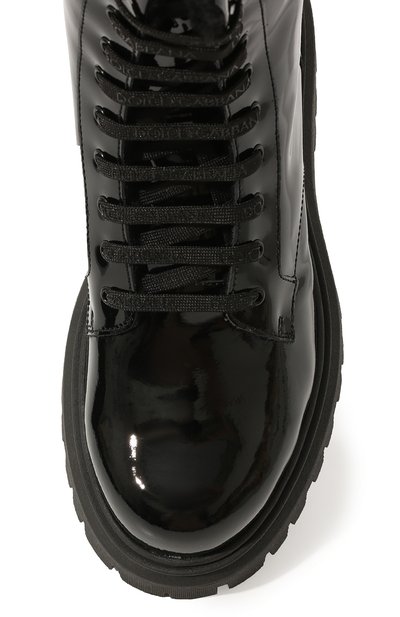 Кожаные ботинки DOLCE & GABBANA, арт. D11109/A3B70/37-39, фото 4