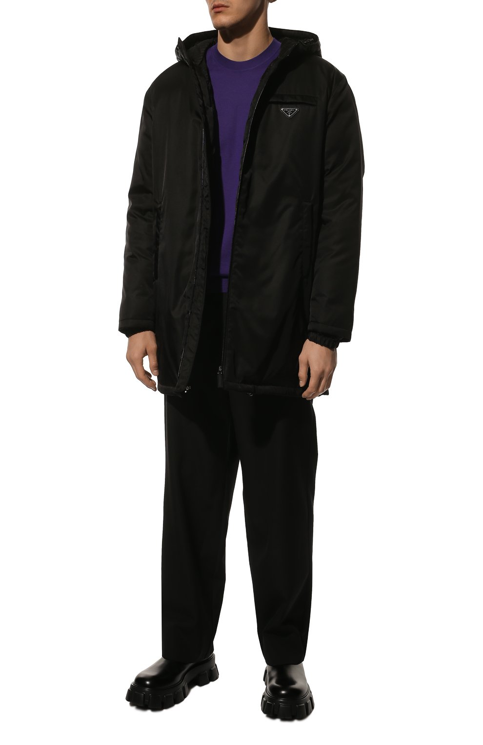 Пуховая куртка PRADA, арт. SGB504-1WQ8-F0002-202, фото 2