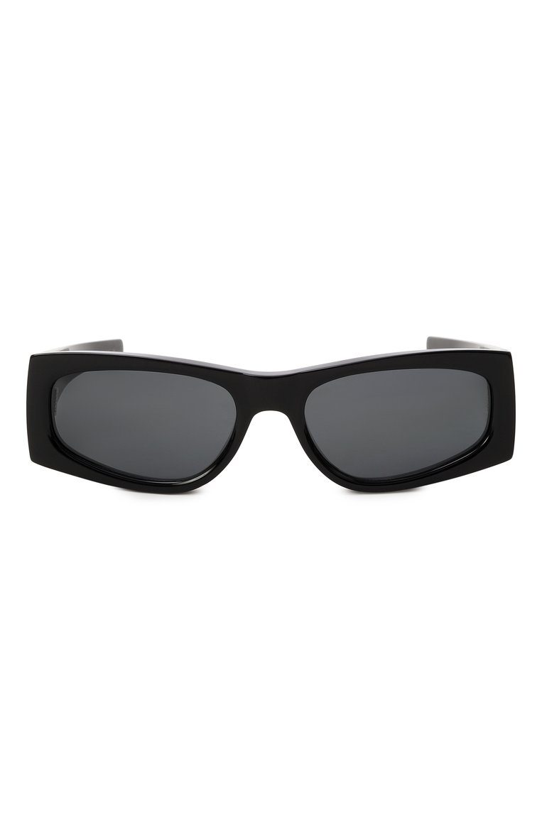 Женские солнцезащитные очки SAINT LAURENT черного цвета, арт. SL M140 001 | Фото 3 (Нос: Не проставлено; Тип очков: С/з; Региональные ограничения белый список (Axapta Mercury): Не проставлено; Материал: Пластик; Оптика Гендер: оптика-женское; Очки форма: Прямоугольные)