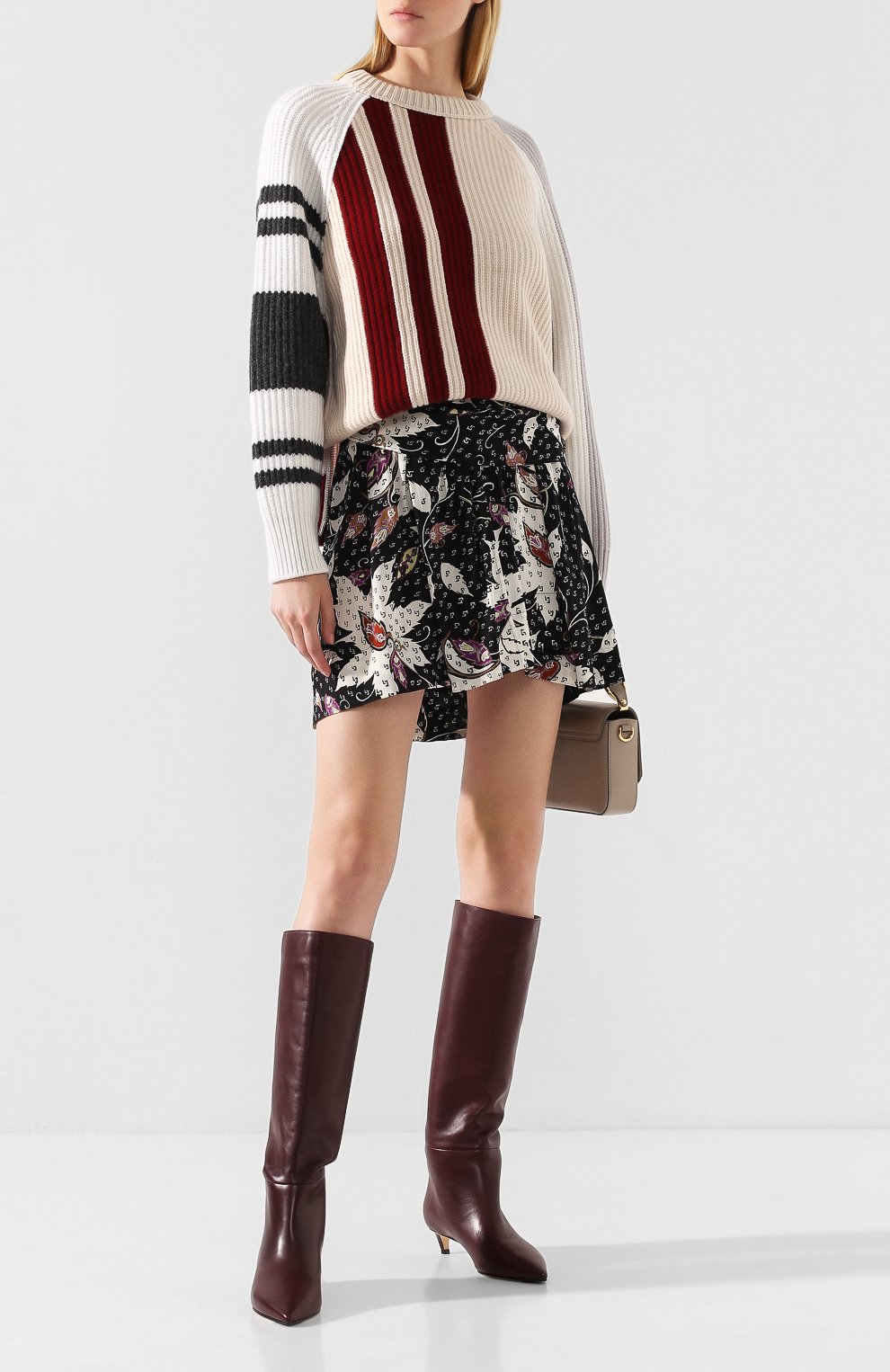 Кожаные сапоги maxima 35 JIMMY CHOO, арт. MAXIMA 35/CLF, фото 2