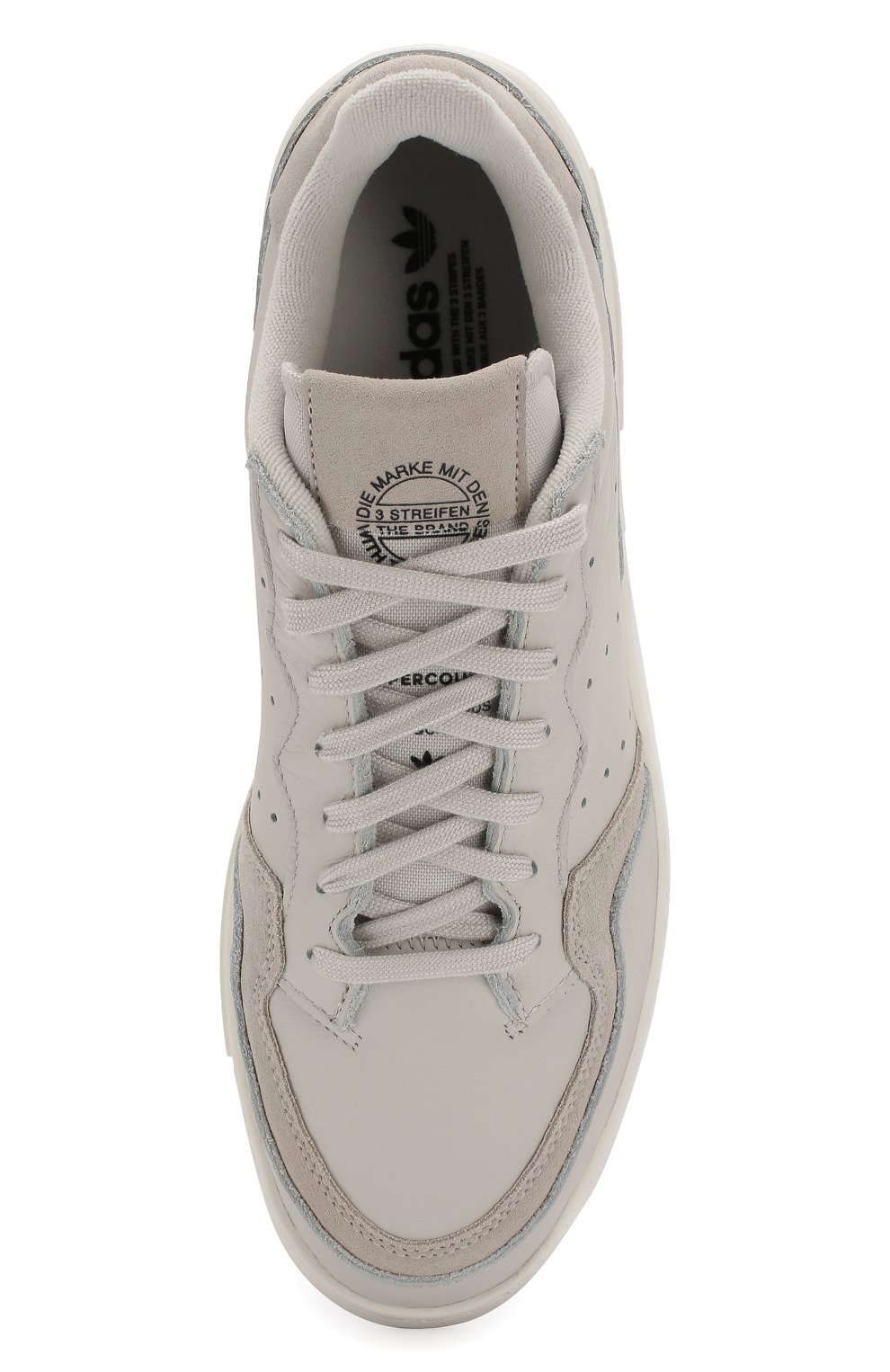 Кожаные кеды supercourt ADIDAS ORIGINALS, арт. EE6032, фото 5