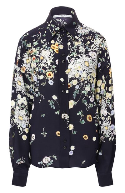 Женская шелковая рубашка GIVENCHY, арт. BW60K212HK