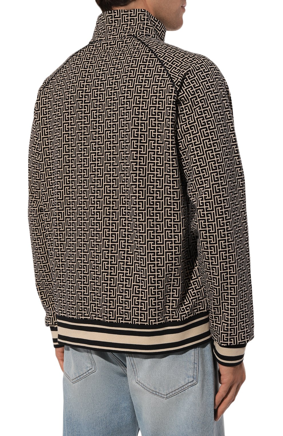 Хлопковая толстовка BALMAIN, арт. DH1TF430/JC97, фото 4