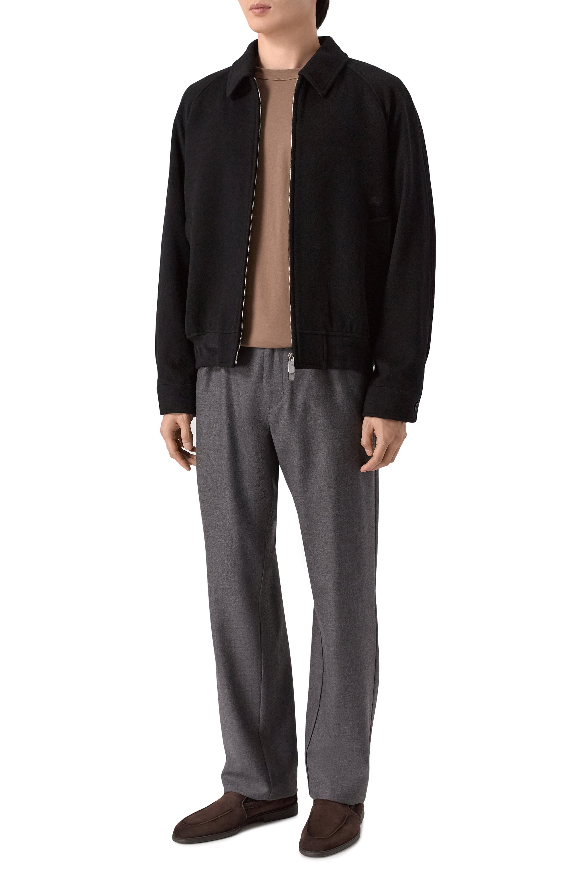 Замшевые лоферы malibu SANTONI, арт. MGAG18829SM0SEAA, фото 2