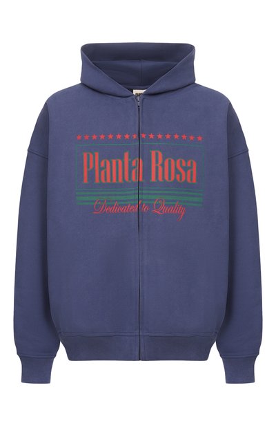 Женский хлопковая толстовка PLANTA ROSA, арт. PR/HZ/DEDICATED/470VELVET
